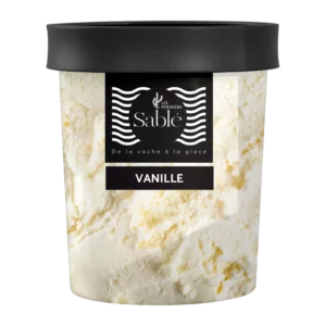 Crème glacée Vanille - Les fermiers Sablé