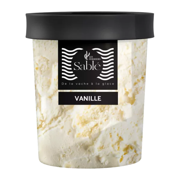Crème glacée Vanille - Les fermiers Sablé