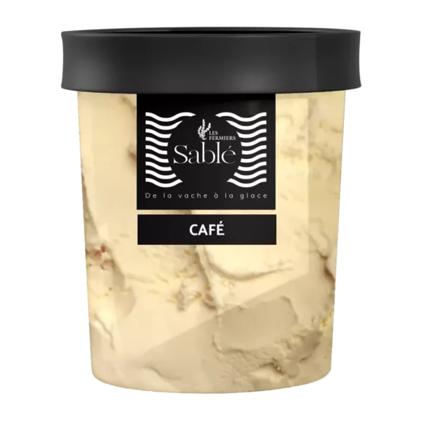 Crème glacée cafe - Les fermiers Sablé