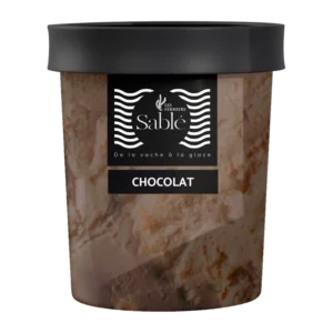 Crème glacée chocolat - Les fermiers Sablé
